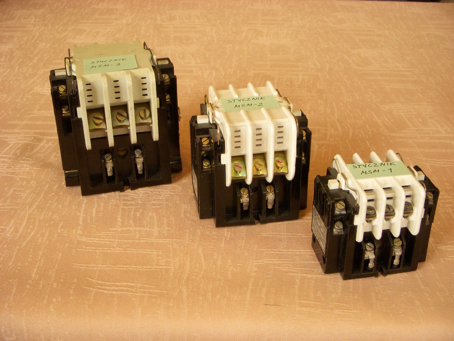 Styczniki MSM-1, MSM-2, MSM-3